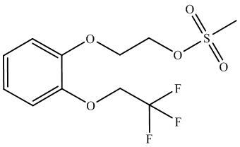 2-[2-(2,2,2-Trifluoroethoxy)phenoxy]ethyl methanesulfonate