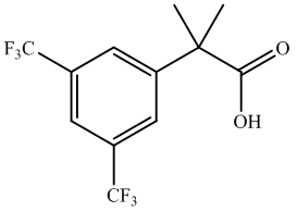 2-(3,5-Bis-trifluoromethyl-phenyl)-2-methyl-propionic acid